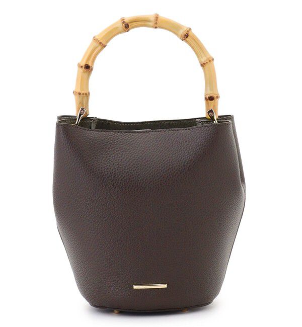 23区「【CanCam掲載】バンブーハンドル 2WAY ミニマル バッグ」|ショルダー・メッセンジャー|