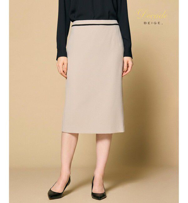 BEIGE,「【セットアップ対応】CINDY / タイトスカート」|スカート|Sand x Black
