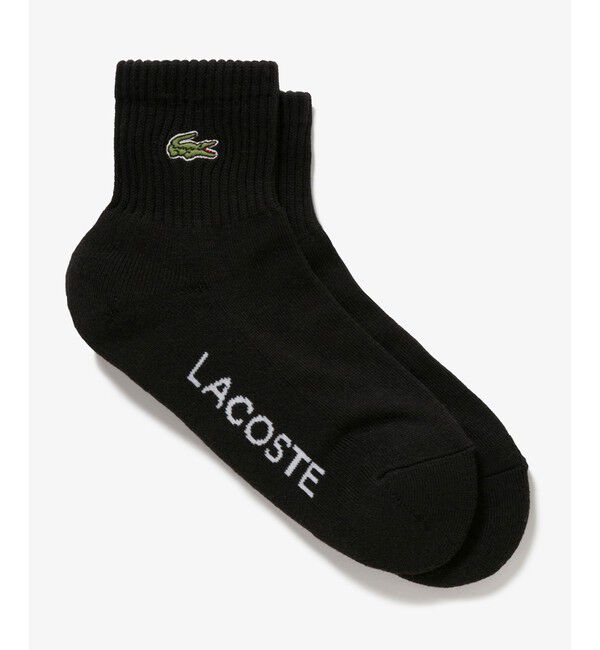LACOSTE「ワニロゴパッチウィメンズリブソックス」|ソックス|