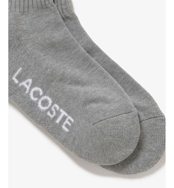 LACOSTE「ワニロゴパッチウィメンズリブソックス」|ソックス|