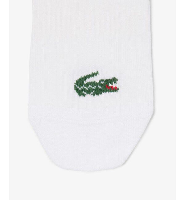 LACOSTE「ワニロゴジャカード 3足ショートソックスセット」|ソックス|