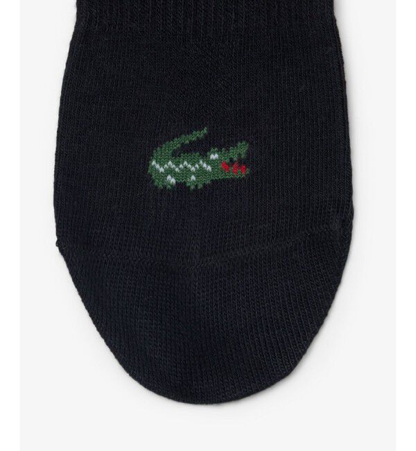 LACOSTE「ワニロゴジャカード 3足ショートソックスセット」|ソックス|