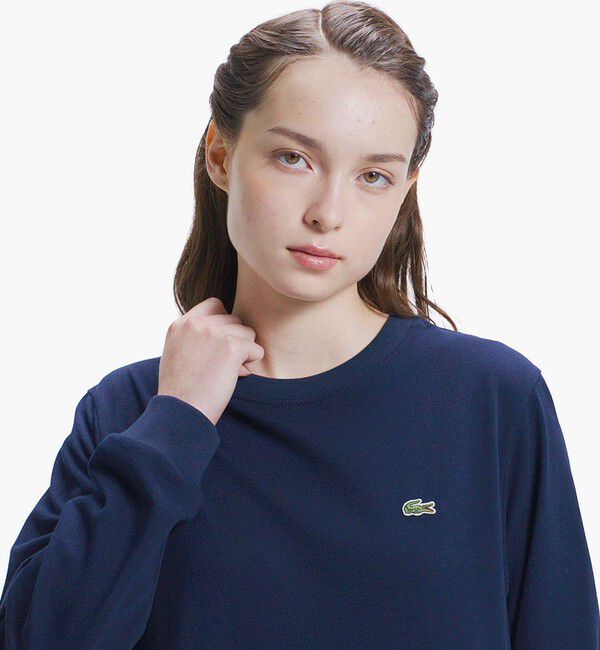 LACOSTE「ティアード鹿の子ロングドレス / ティアードワンピース」|ワンピース|