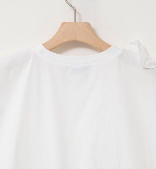 NOLLEY'S「【WEB限定】フリルTシャツ」|Tシャツ・カットソー|