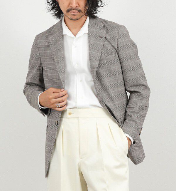 NOLLEY'S goodman「《ビジカジ対応》ECO DRY JK 26AW」|テーラードジャケット|ブラウン系その他