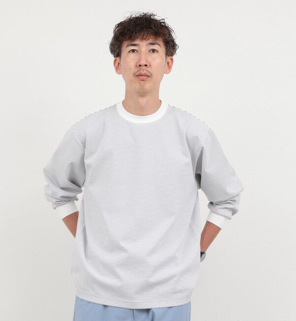 NOLLEY'S goodman「超長綿シルケットボーダーTシャツL/S 26AW」|Tシャツ・カットソー|