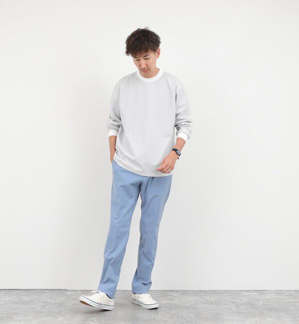 NOLLEY'S goodman「超長綿シルケットボーダーTシャツL/S 26AW」|Tシャツ・カットソー|