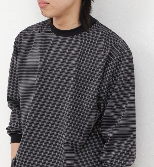 NOLLEY'S goodman「超長綿シルケットボーダーTシャツL/S 26AW」|Tシャツ・カットソー|