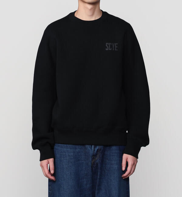  「SCYE BASICS | コットン ロゴスウェット MEN」|スウェット・ジャージ|