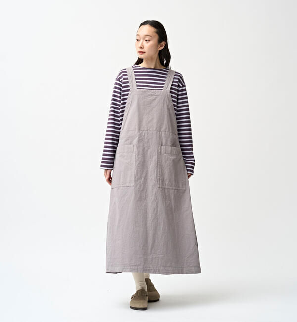 ORCIVAL「ORCIVAL | コットンツイル エプロンワンピース WOMEN」|ワンピース|