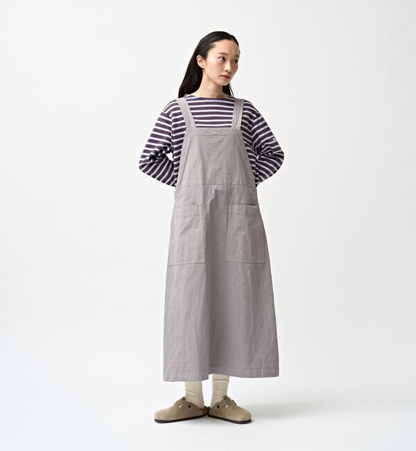 ORCIVAL「ORCIVAL | コットンツイル エプロンワンピース WOMEN」|ワンピース|