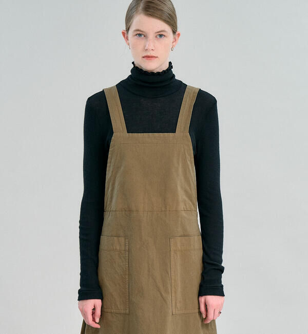 ORCIVAL「ORCIVAL | コットンツイル エプロンワンピース WOMEN」|ワンピース|