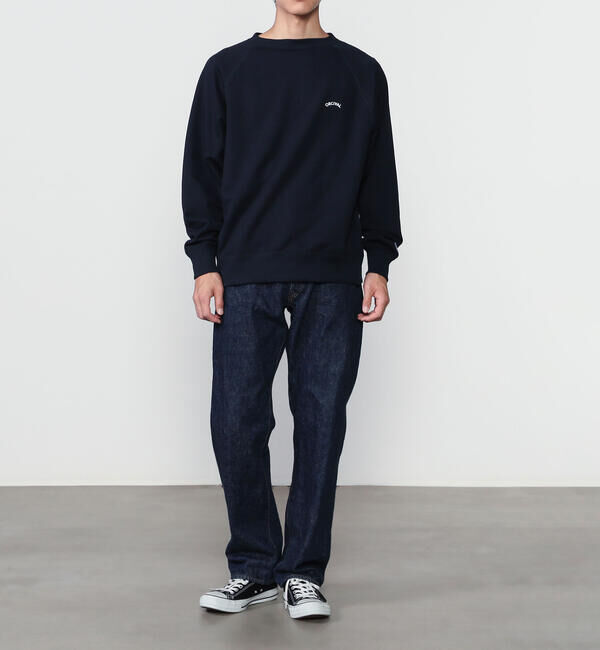 ORCIVAL「ORCIVAL | コットン裏毛 ボートネック長袖プルオーバー MEN」|スウェット・ジャージ|