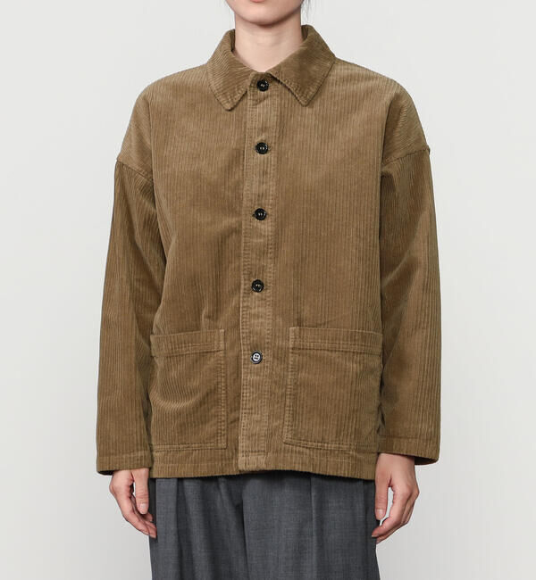  「VETRA | 〈別注〉コーデュロイ カバーオールジャケット WOMEN」|その他|BROWN系1