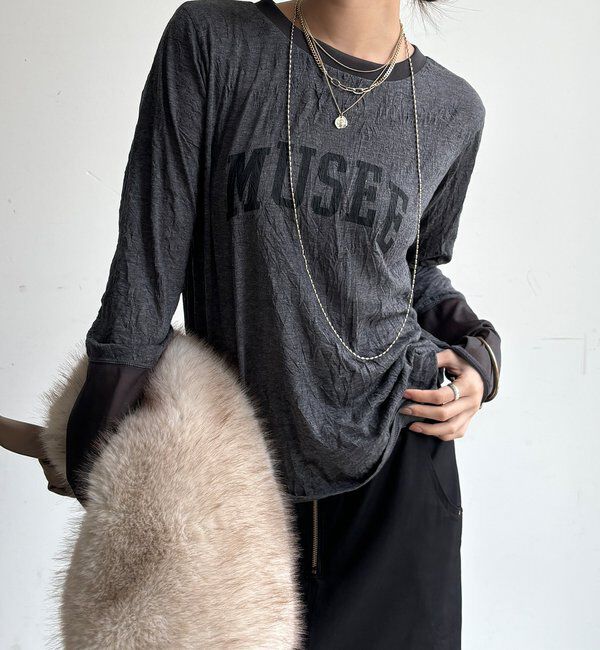  「ワッシャー天竺ロゴTEE」|Tシャツ・カットソー|