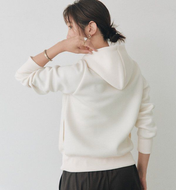  「【WEB限定】スポンジダンボールZIPパーカーカットソー」|パーカー|