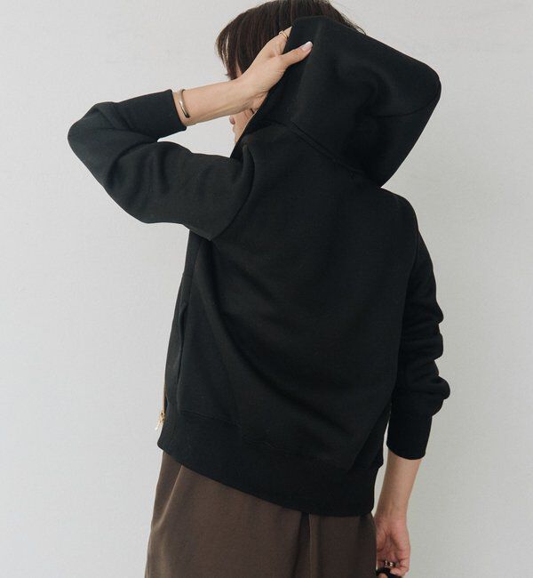  「【WEB限定】スポンジダンボールZIPパーカーカットソー」|パーカー|