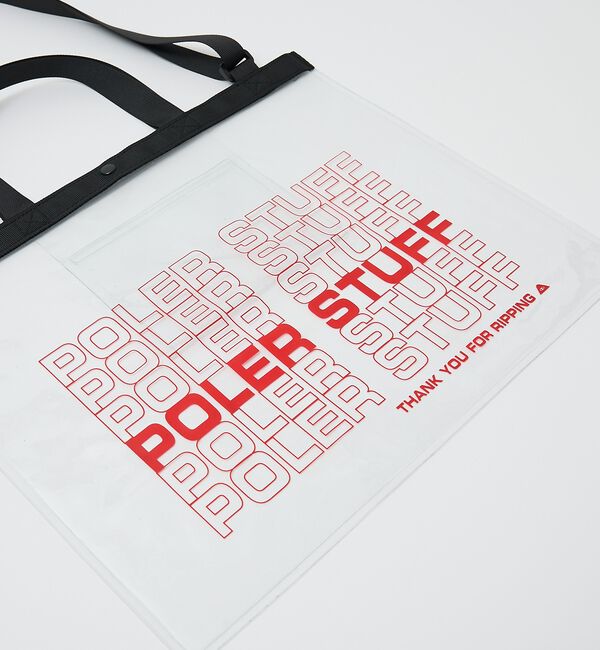 ABAHOUSE「【POLeR/ポーラー】PVC POOL BAG/マルチプールバッグ/ユニセック」|トートバッグ|