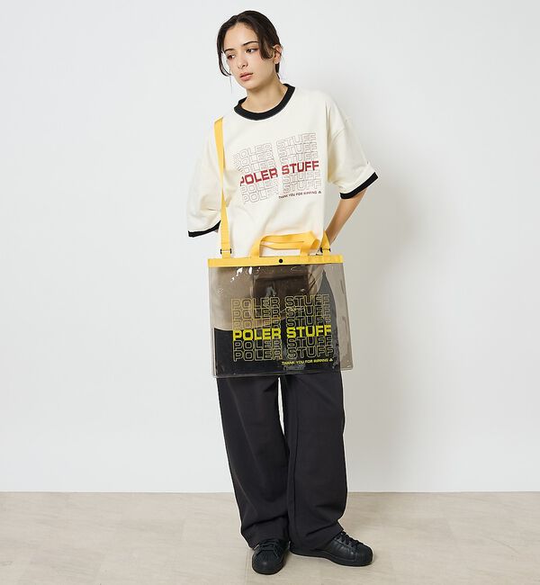 ABAHOUSE「【POLeR/ポーラー】PVC POOL BAG/マルチプールバッグ/ユニセック」|トートバッグ|イエロー系その他1