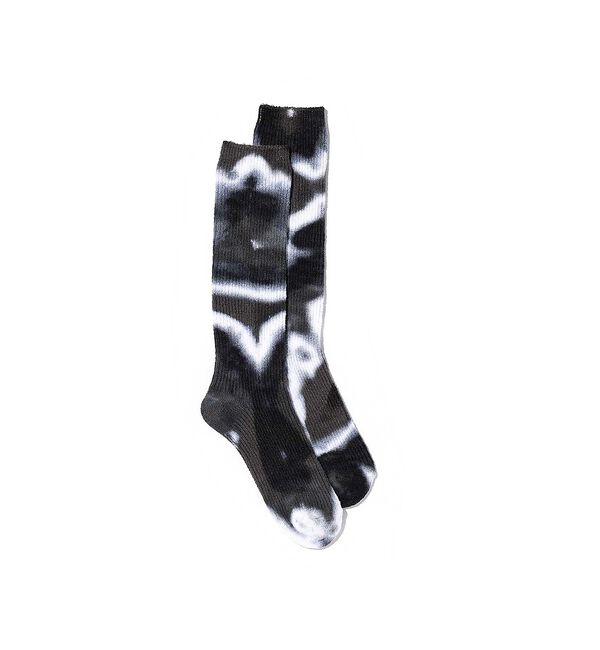 ABAHOUSE「【YUQRI / ユクリ】Crispy  tie-dye / 靴下 / タイダイ」|ソックス|