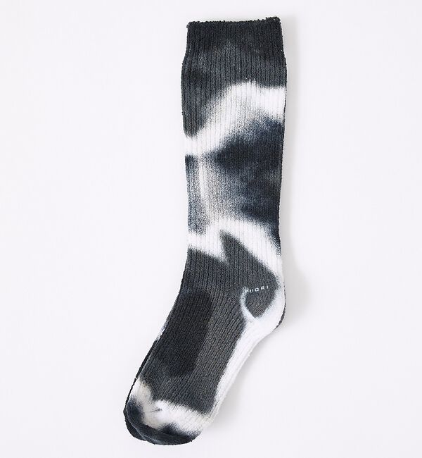 ABAHOUSE「【YUQRI / ユクリ】Crispy  tie-dye / 靴下 / タイダイ」|ソックス|