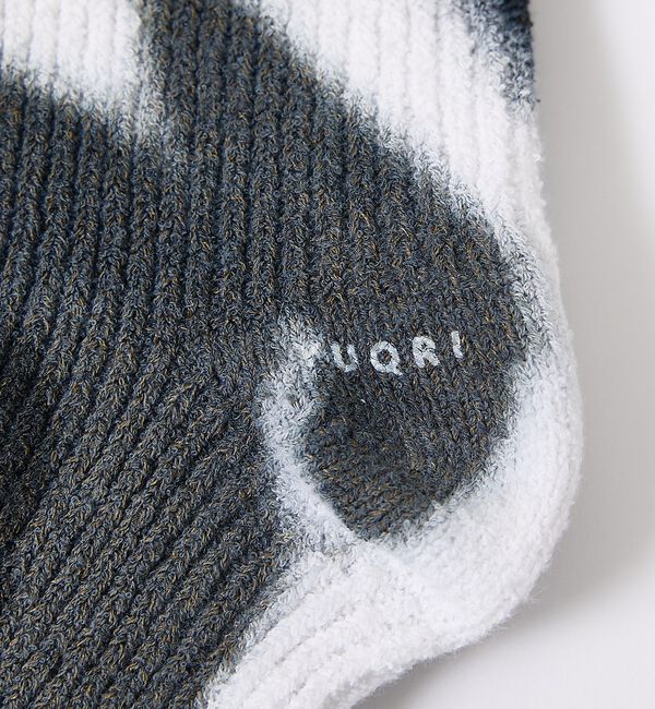 ABAHOUSE「【YUQRI / ユクリ】Crispy  tie-dye / 靴下 / タイダイ」|ソックス|