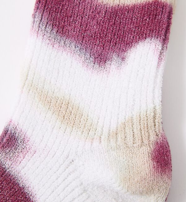 ABAHOUSE「【YUQRI / ユクリ】Crispy  tie-dye / 靴下 / タイダイ」|ソックス|