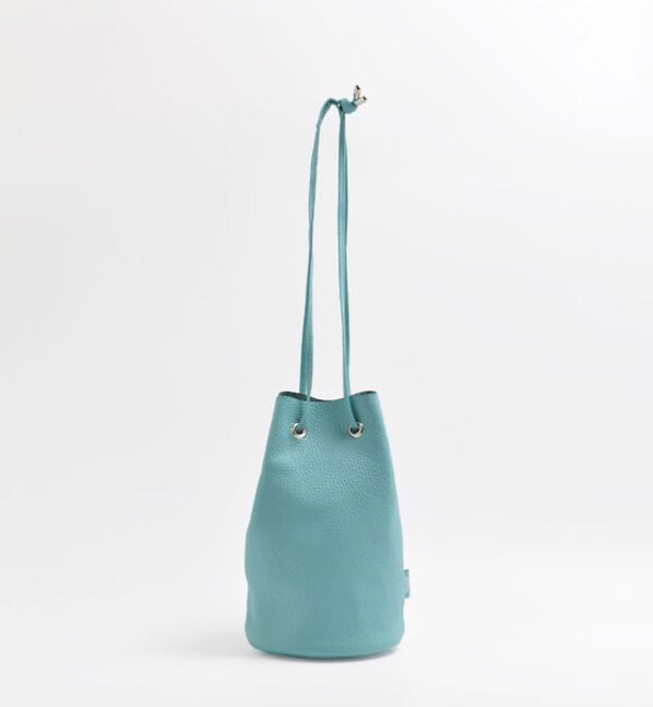 Rouge vif「【blancle/ブランクレ】レザー巾着バッグ/S.LEATHER TUBE D」|ショルダー・メッセンジャー|