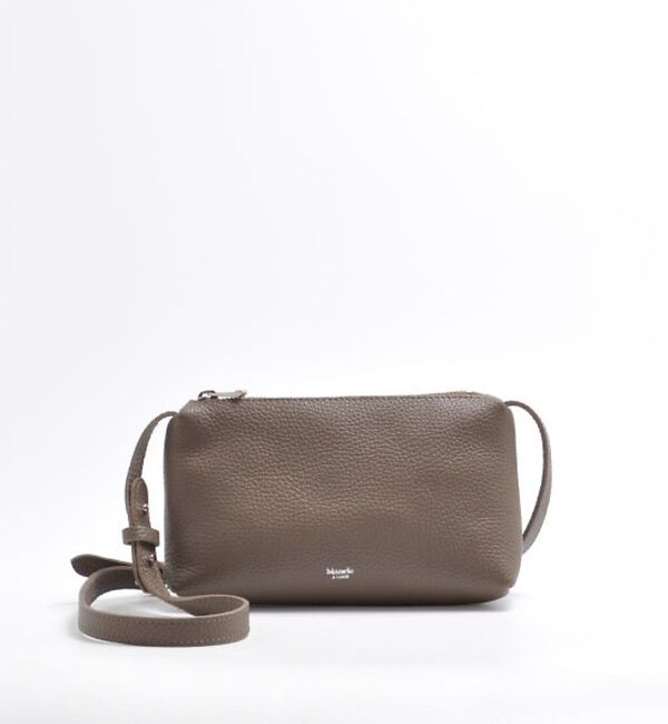 Rouge vif「【blancle/ブランクレ】レザースクエアショルダーバッグ/S.LEATHER」|ショルダー・メッセンジャー|