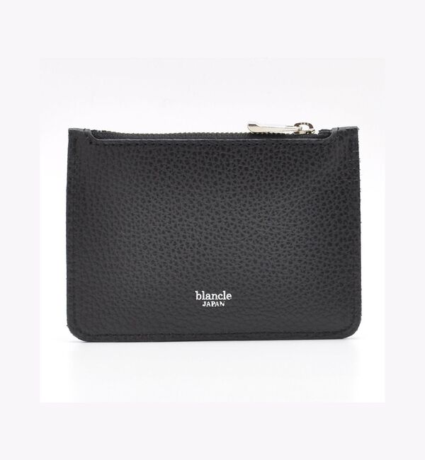 Rouge vif「【blancle/ブランクレ】レザーカードケース/S.LEATHER FRAGM」|名刺入れ・カードケース|ブラック