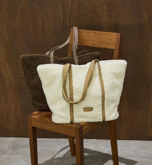 LOWELL things「●SOEUR/ボアトートバッグ」|トートバッグ|