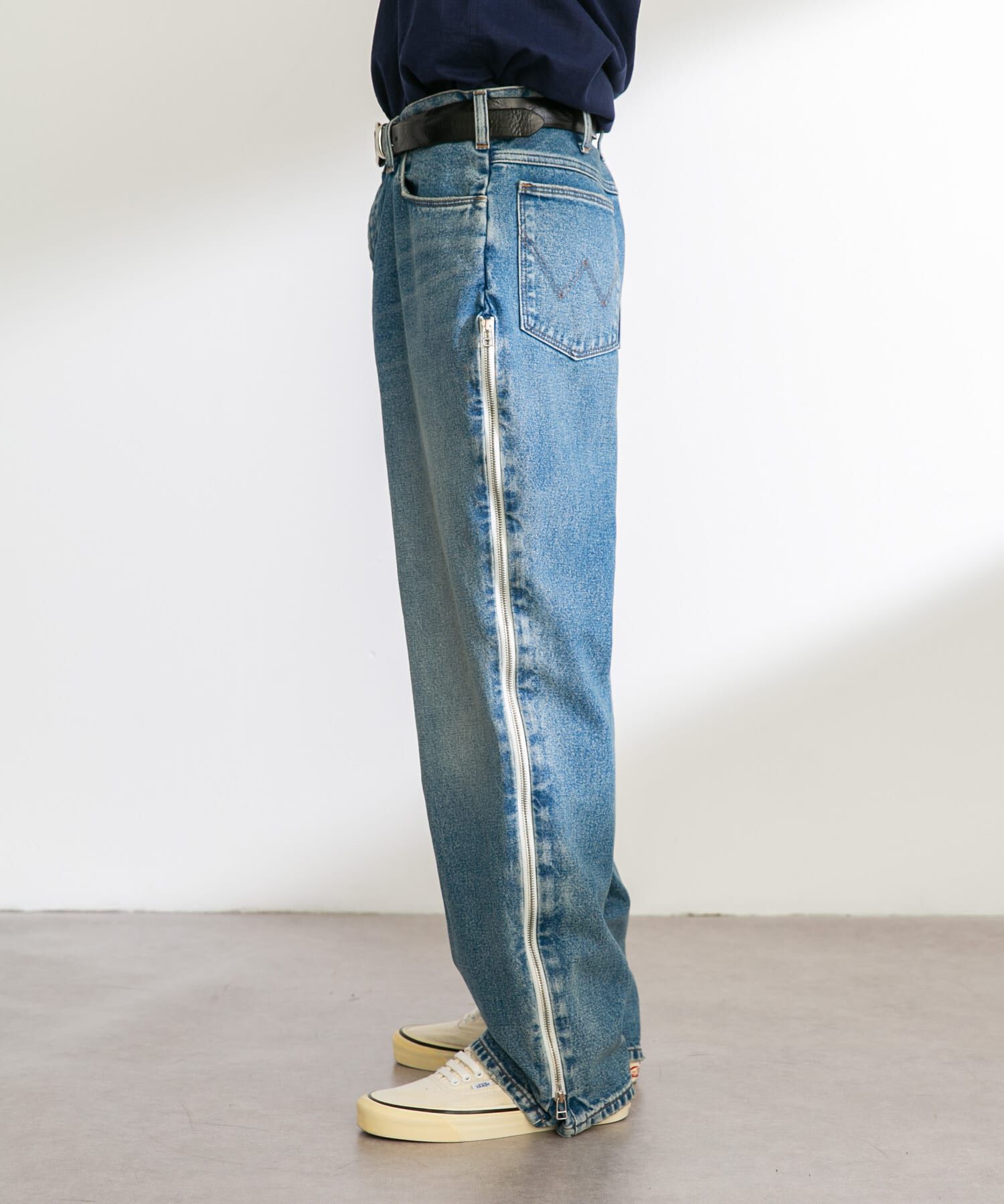 Sonny Label 「Wrangler　WREMAKE SIDE ZIP FLARE」|デニム|