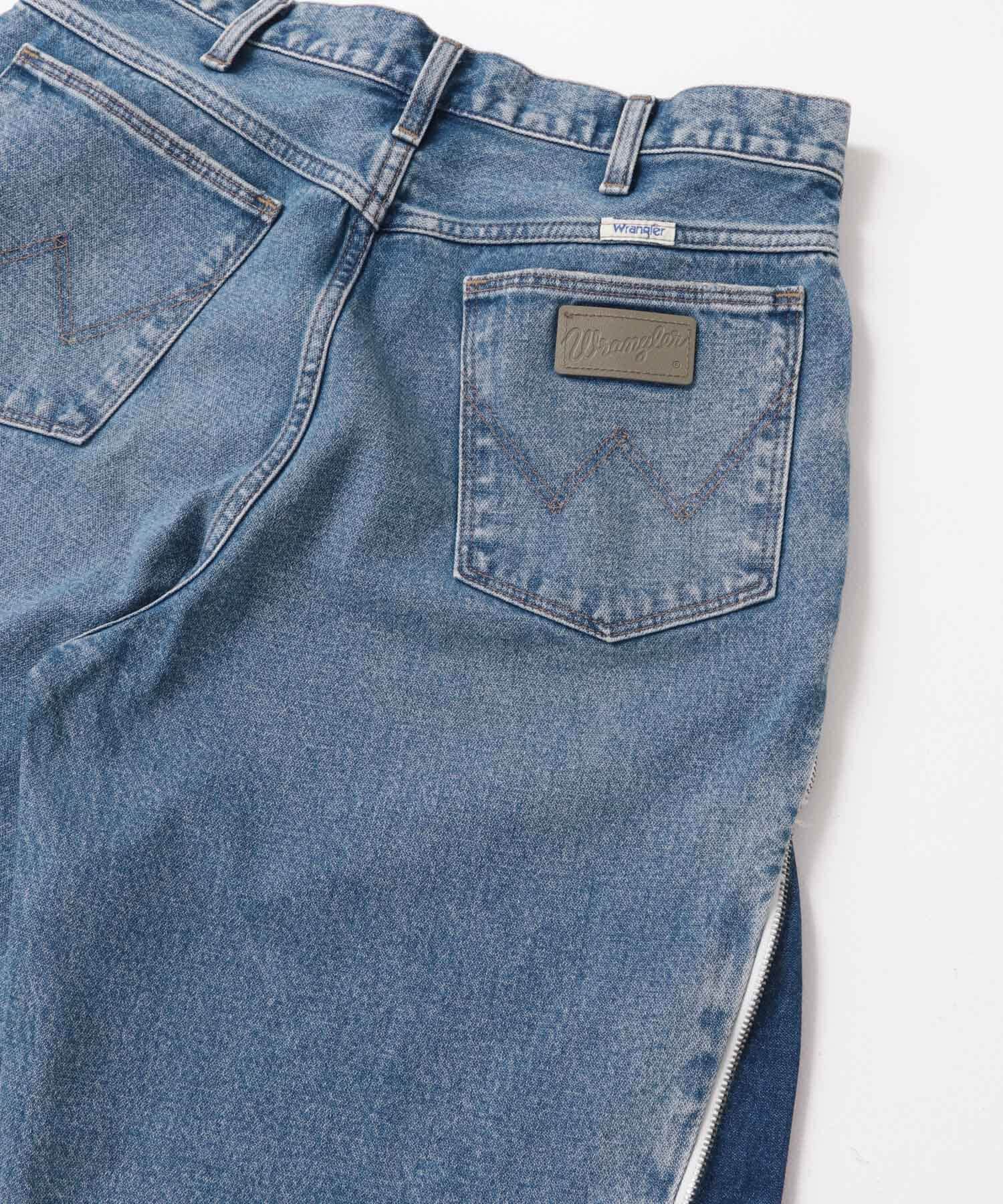 Sonny Label 「Wrangler　WREMAKE SIDE ZIP FLARE」|デニム|