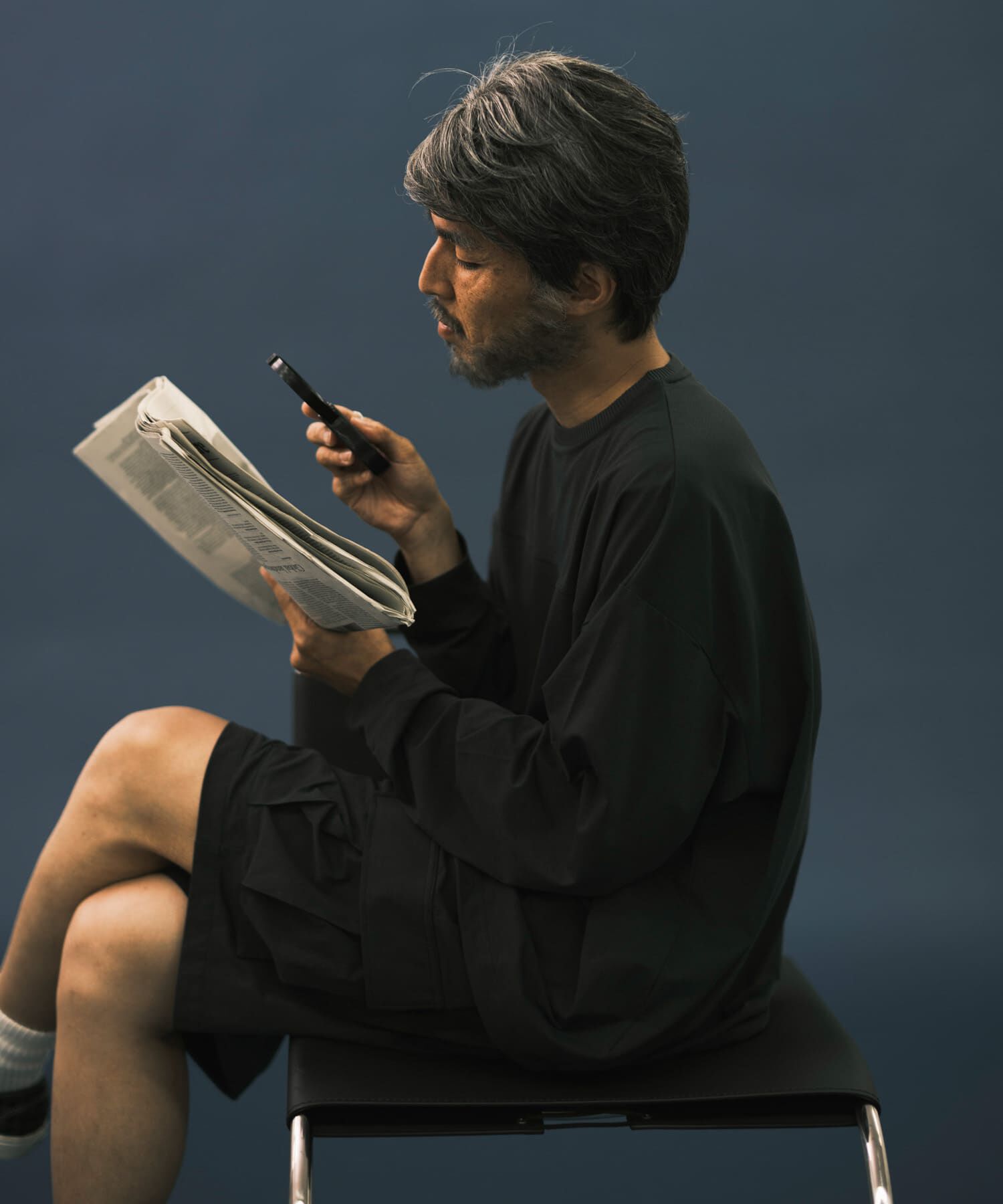 URBAN RESEARCH「Wide Dad　BREEZY TECH LONG-SLEEVE T-SHIRTS」|Tシャツ・カットソー|