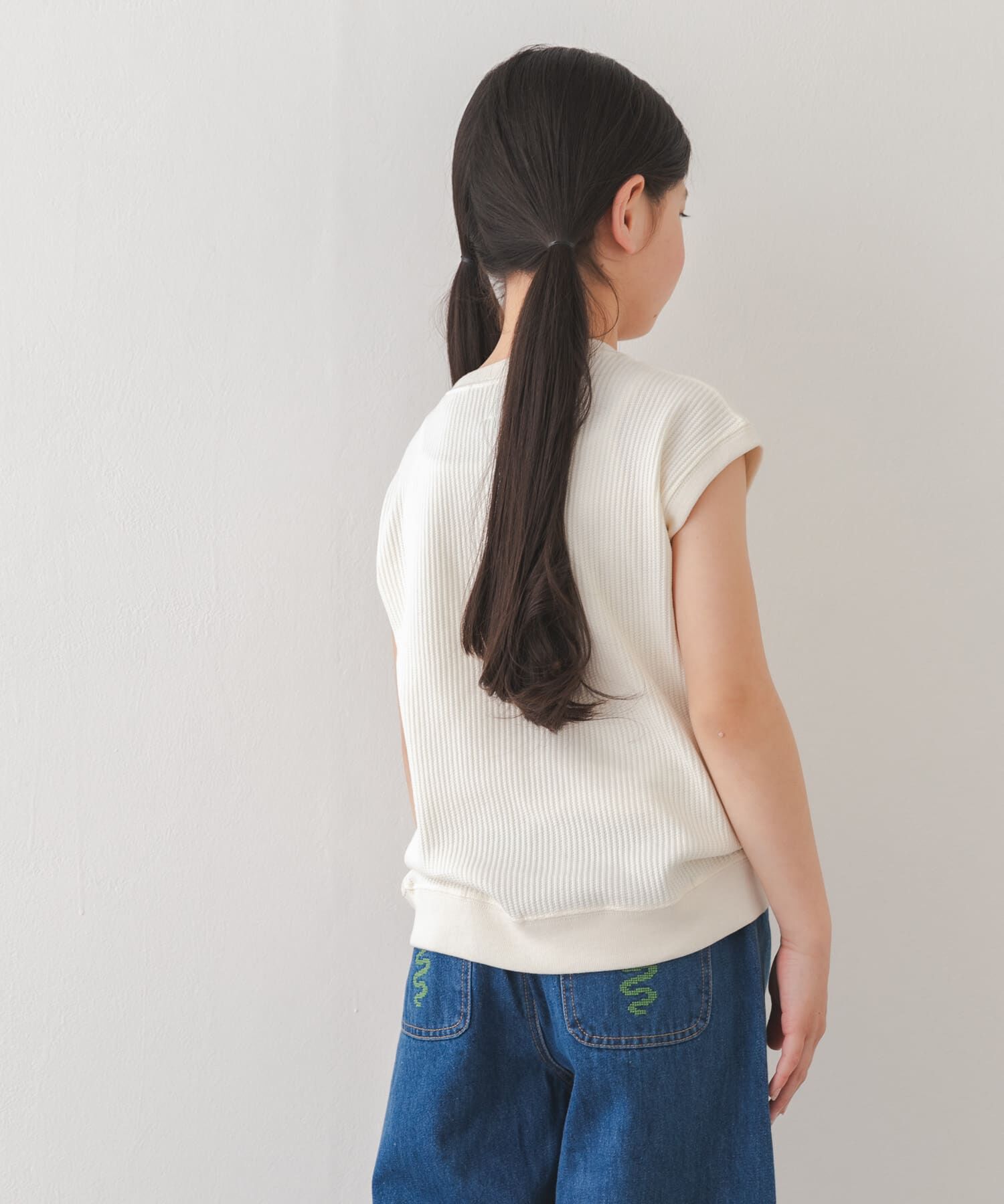 URBAN RESEARCH DOORS「『150サイズあり』変形ワッフルノースリーブプルオーバー(KIDS)」|その他|