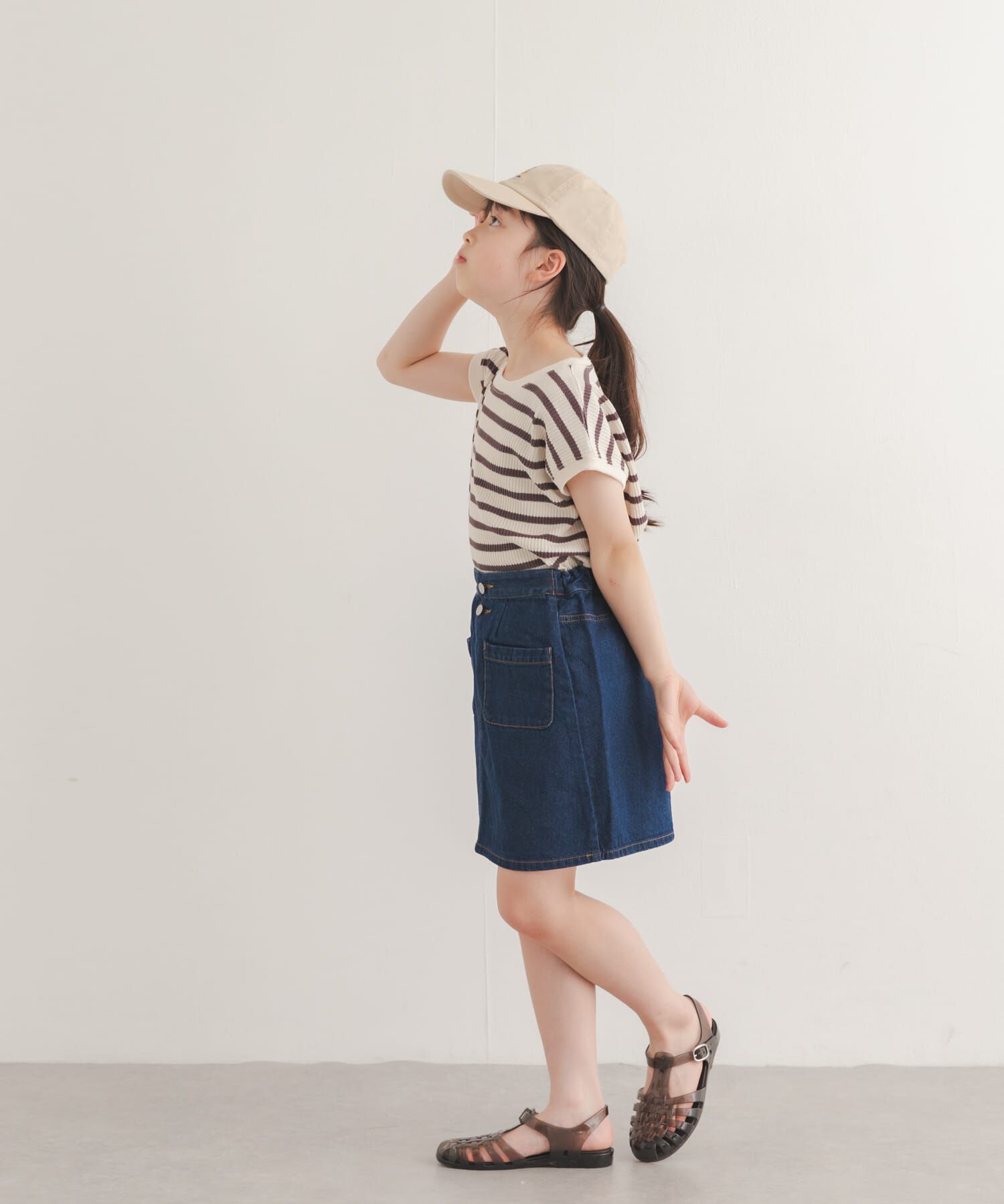 URBAN RESEARCH DOORS「『150サイズあり』変形ワッフルノースリーブプルオーバー(KIDS)」|その他|