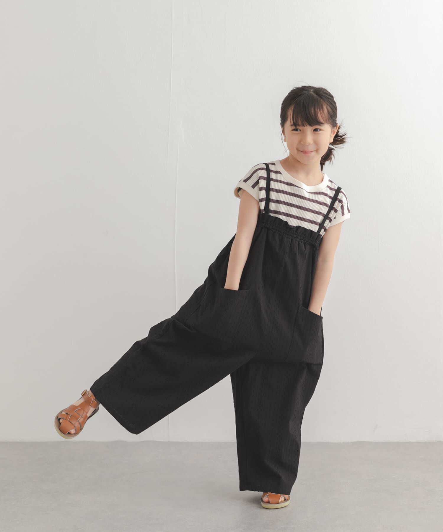 URBAN RESEARCH DOORS「『150サイズあり』変形ワッフルノースリーブプルオーバー(KIDS)」|その他|