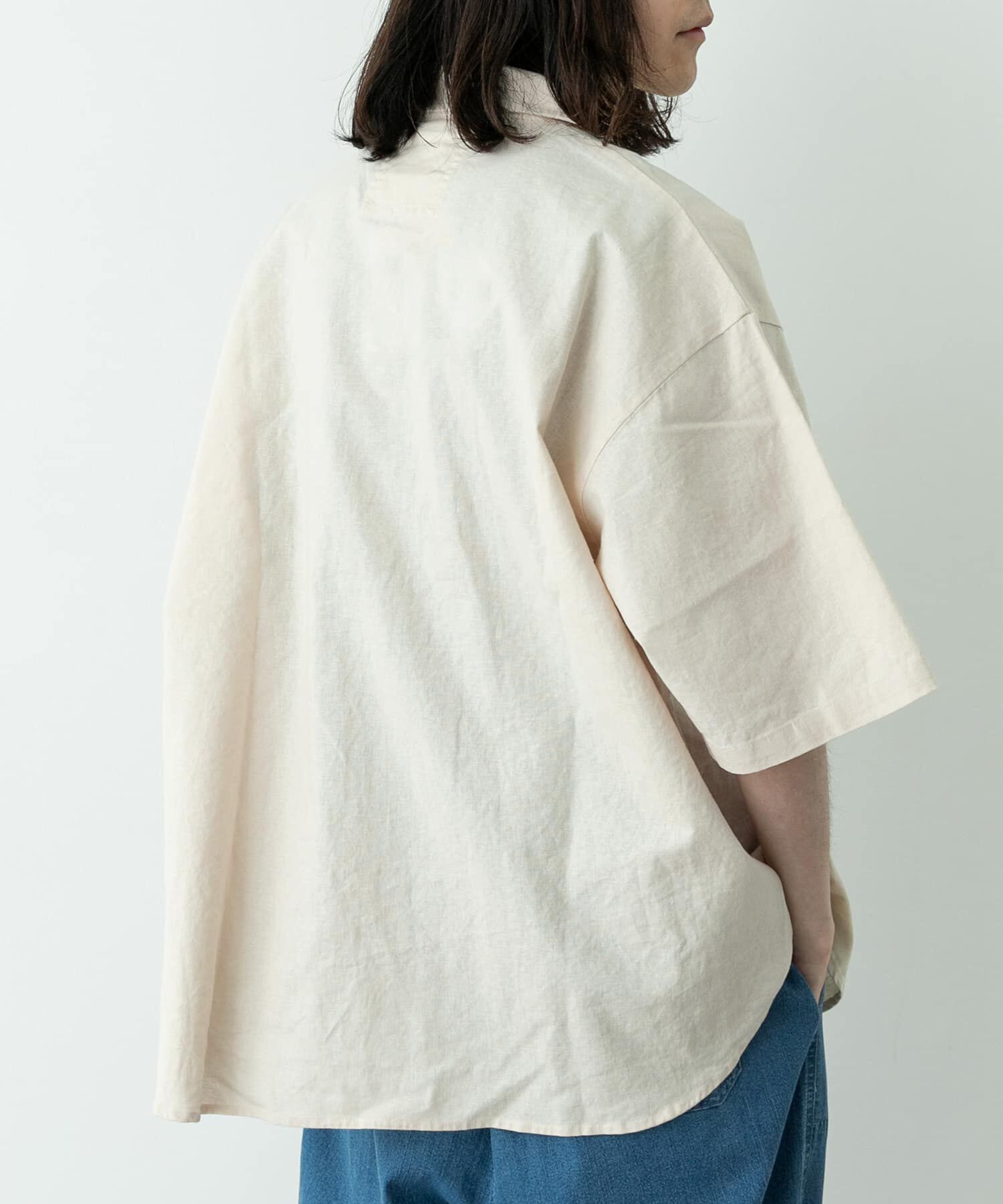 Sonny Label 「ARMY TWILL　COTTON LINEN HS SHIRTS」|シャツ・ブラウス|