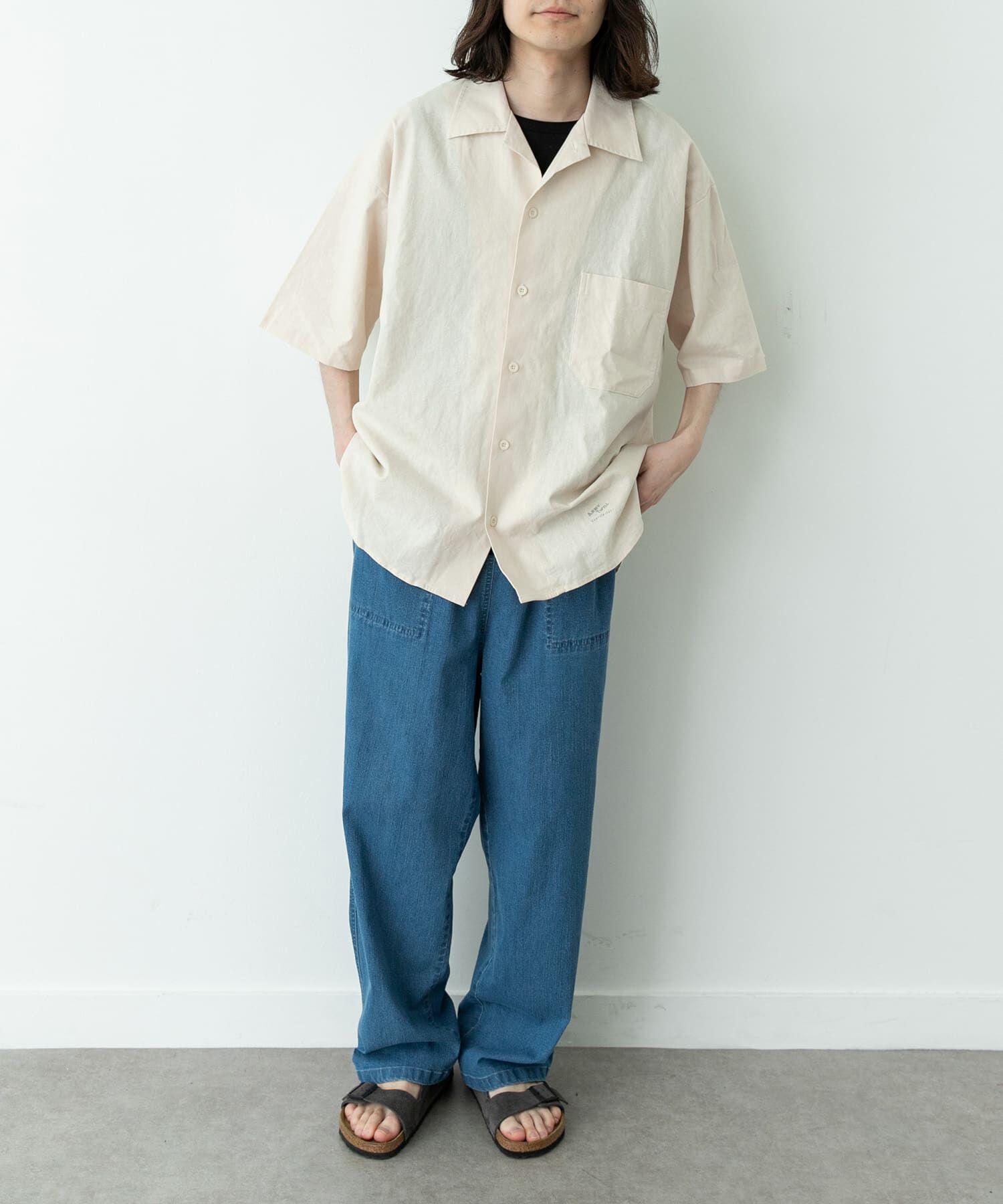 Sonny Label 「ARMY TWILL　COTTON LINEN HS SHIRTS」|シャツ・ブラウス|