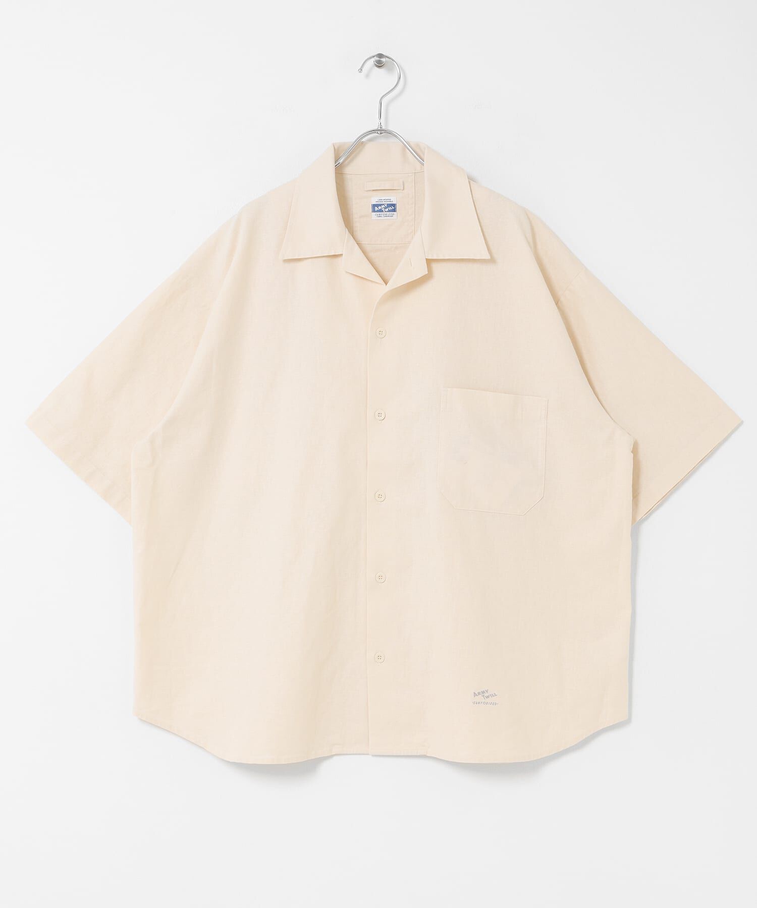 Sonny Label 「ARMY TWILL　COTTON LINEN HS SHIRTS」|シャツ・ブラウス|