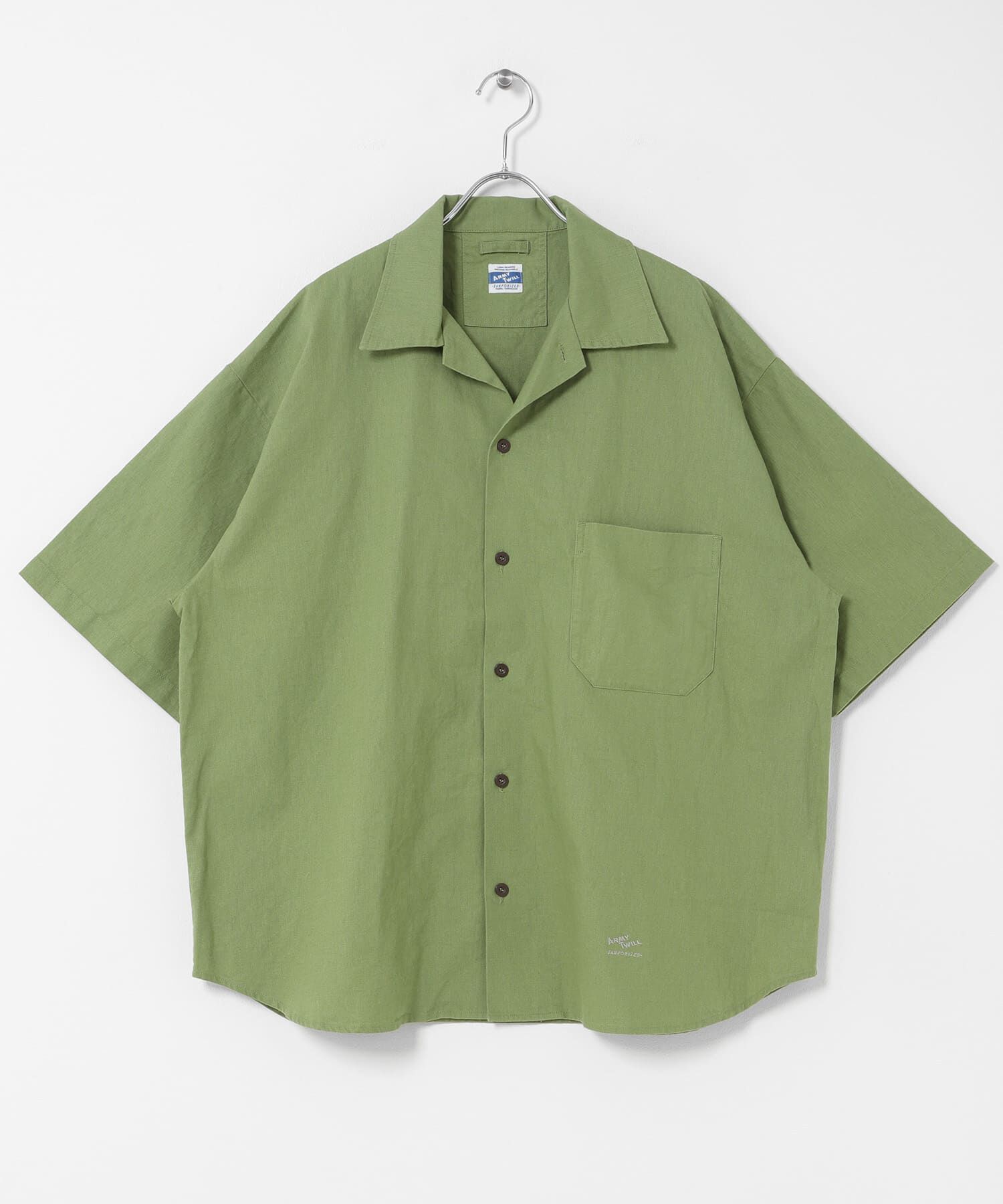 Sonny Label 「ARMY TWILL　COTTON LINEN HS SHIRTS」|シャツ・ブラウス|