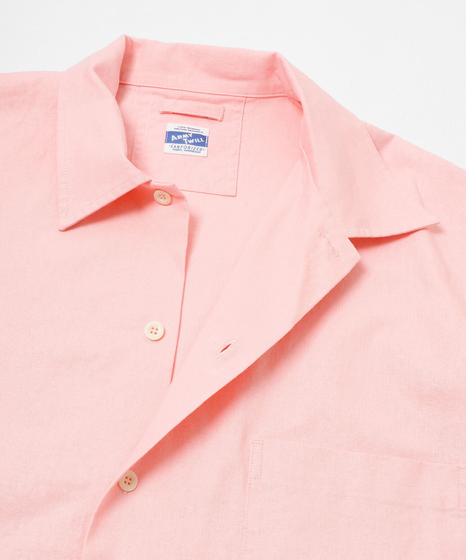 Sonny Label 「ARMY TWILL　COTTON LINEN HS SHIRTS」|シャツ・ブラウス|