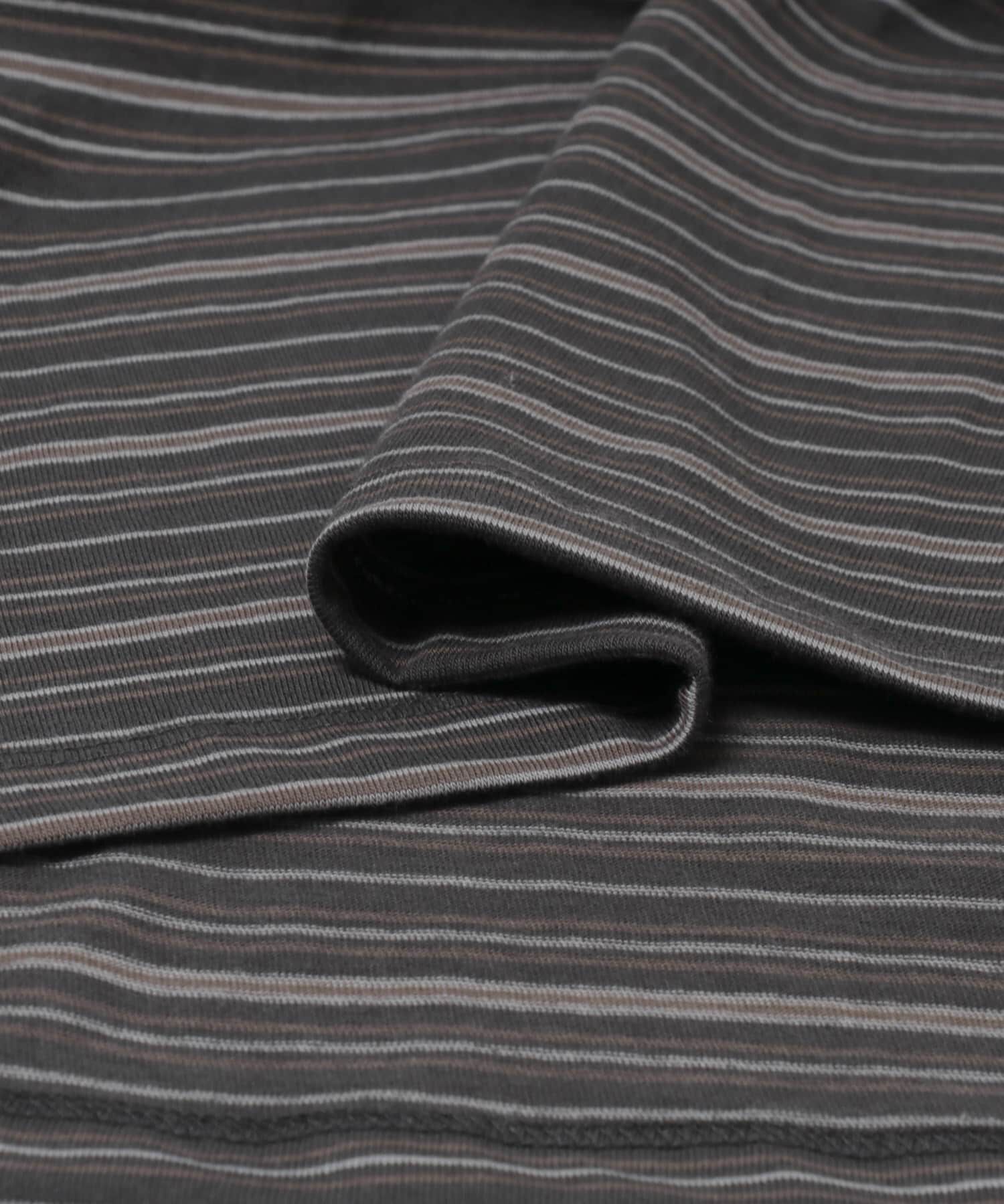 URBAN RESEARCH「ANOTHER OFFICE　O.MULTI STRIPE POCKET T-SHIRTS」|Tシャツ・カットソー|