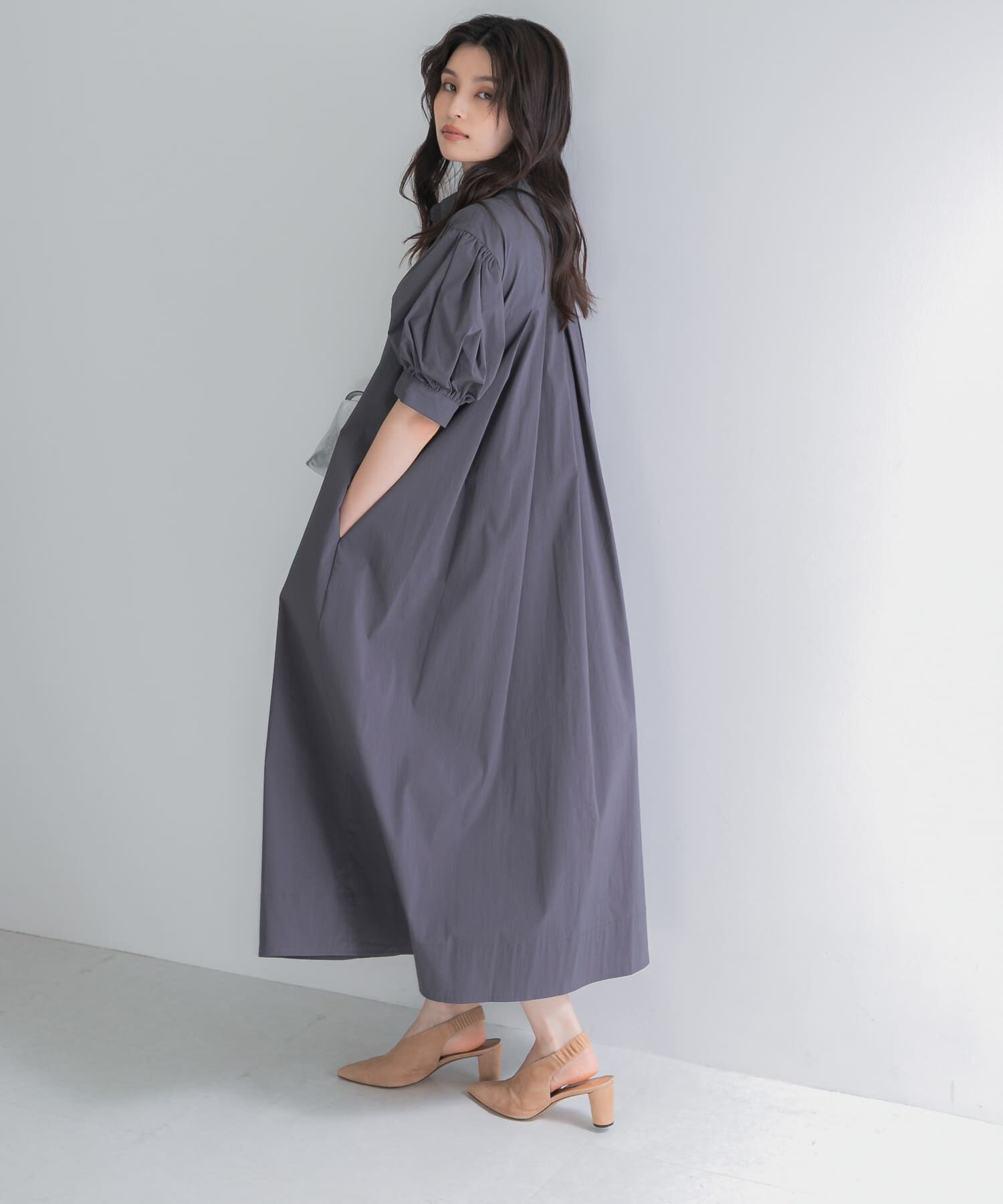 URBAN RESEARCH ROSSO「『別注』ELENDEEK&times;ROSSO　FORM SHIRT ONEPIECE」|ワンピース|