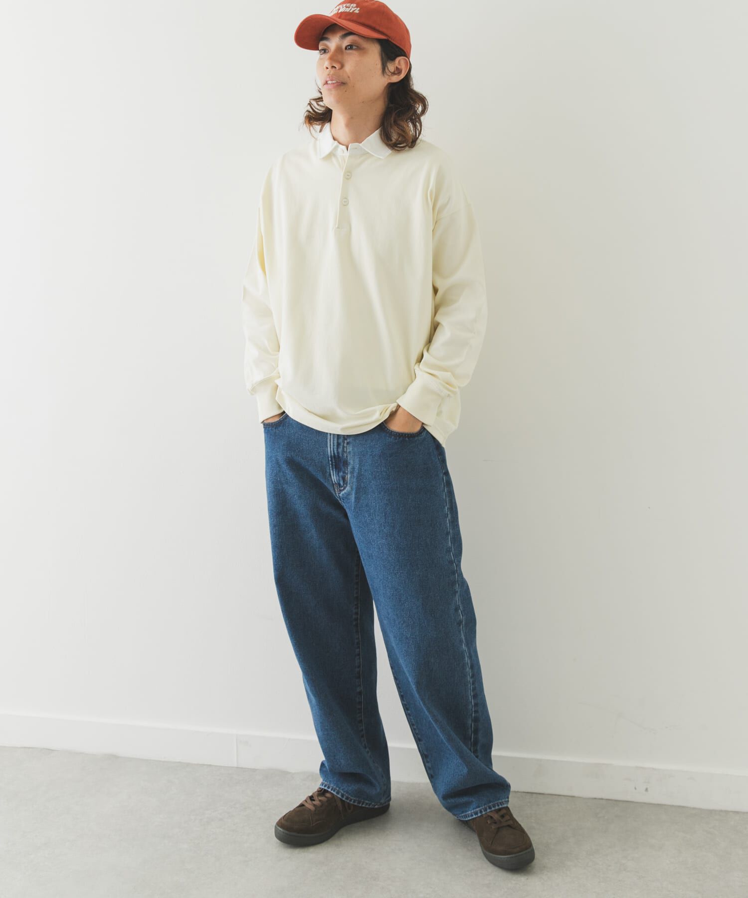 Sonny Label 「ラグビーカラーロングスリーブシャツ」|Tシャツ・カットソー|