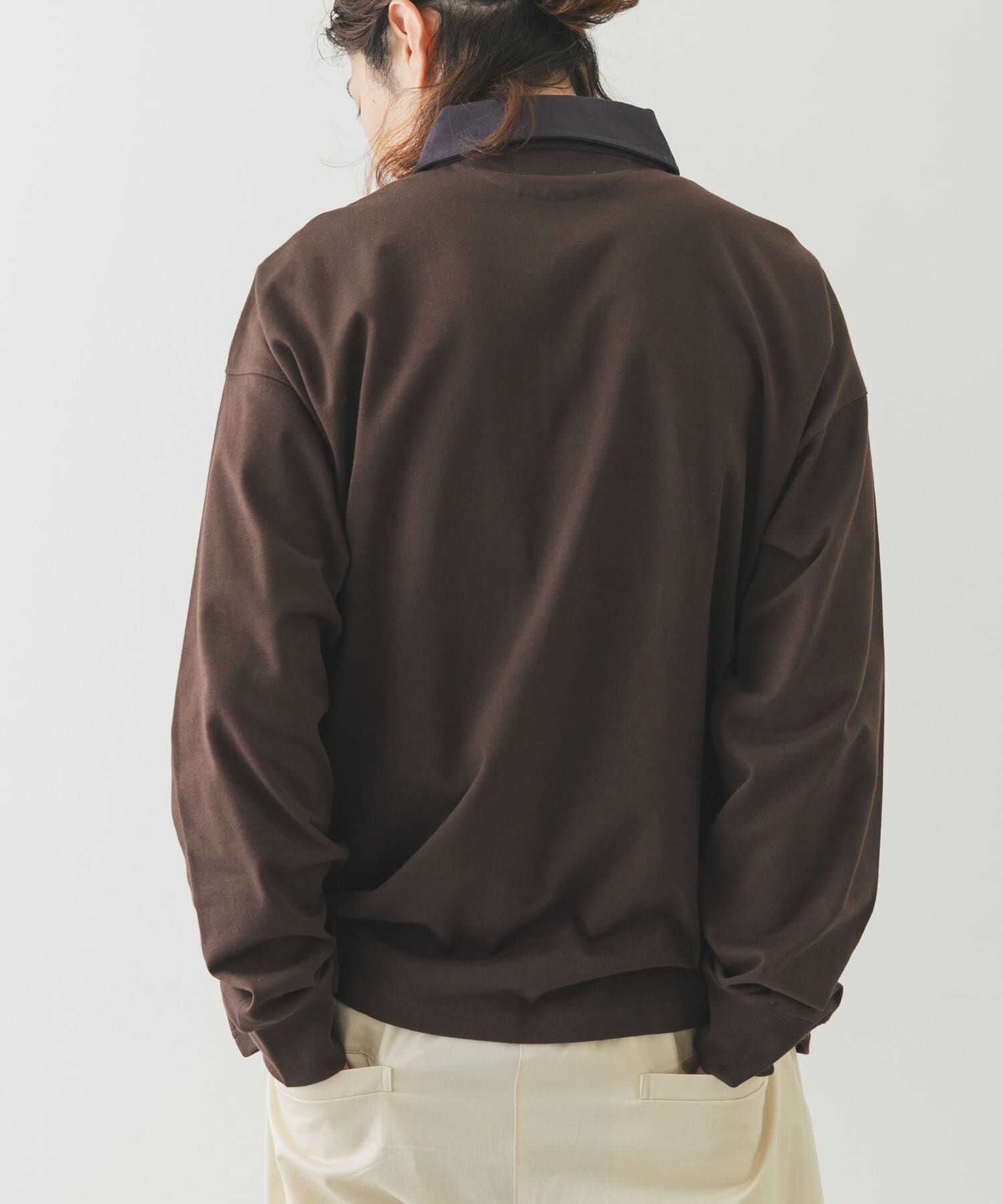Sonny Label 「ラグビーカラーロングスリーブシャツ」|Tシャツ・カットソー|