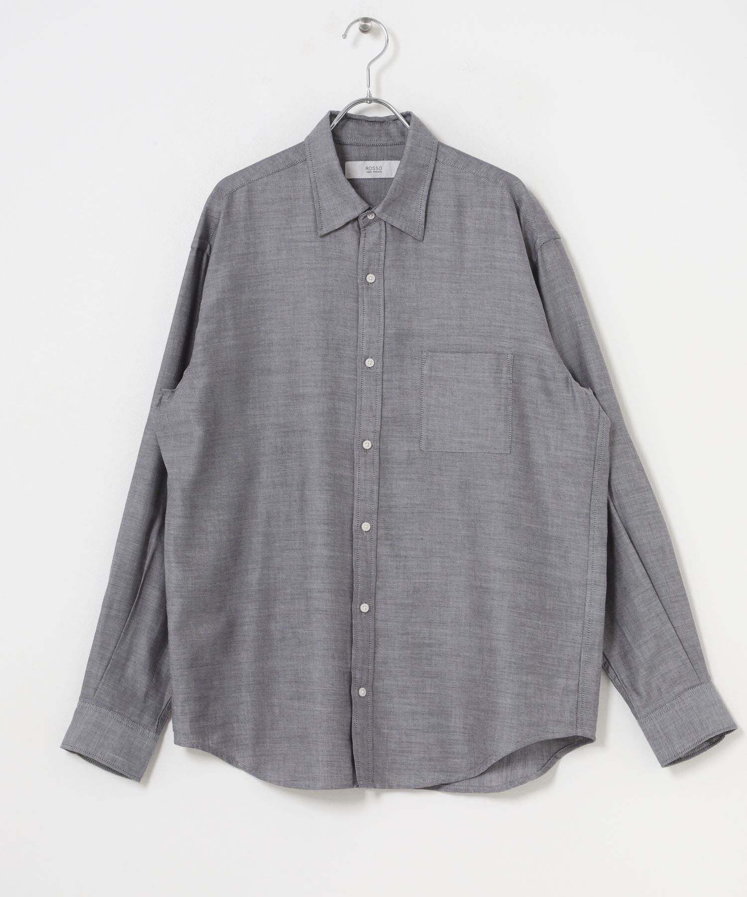 URBAN RESEARCH ROSSO「アーバンリラックスウールシャツ」|シャツ・ブラウス|