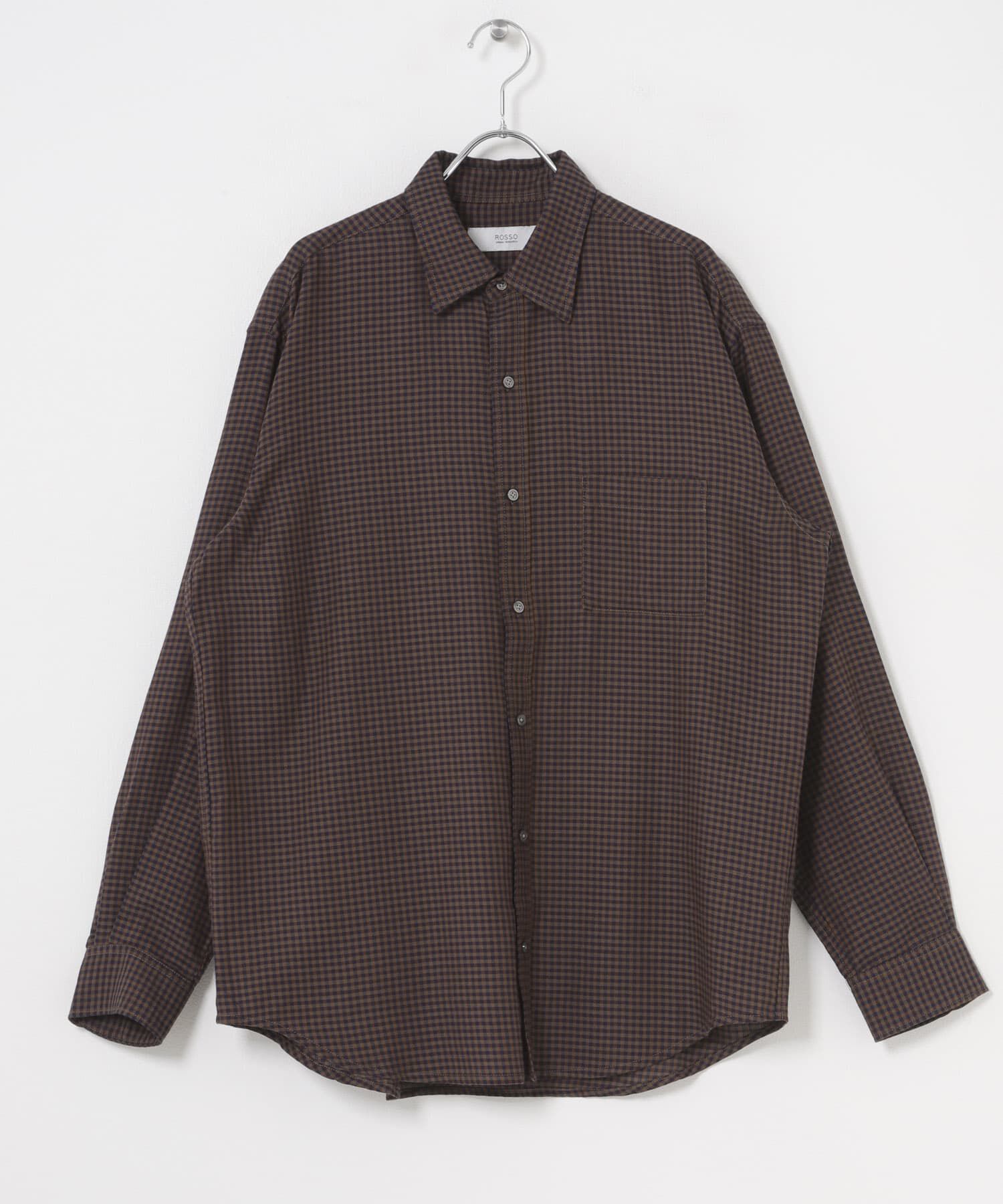 URBAN RESEARCH ROSSO「アーバンリラックスウールシャツ」|シャツ・ブラウス|