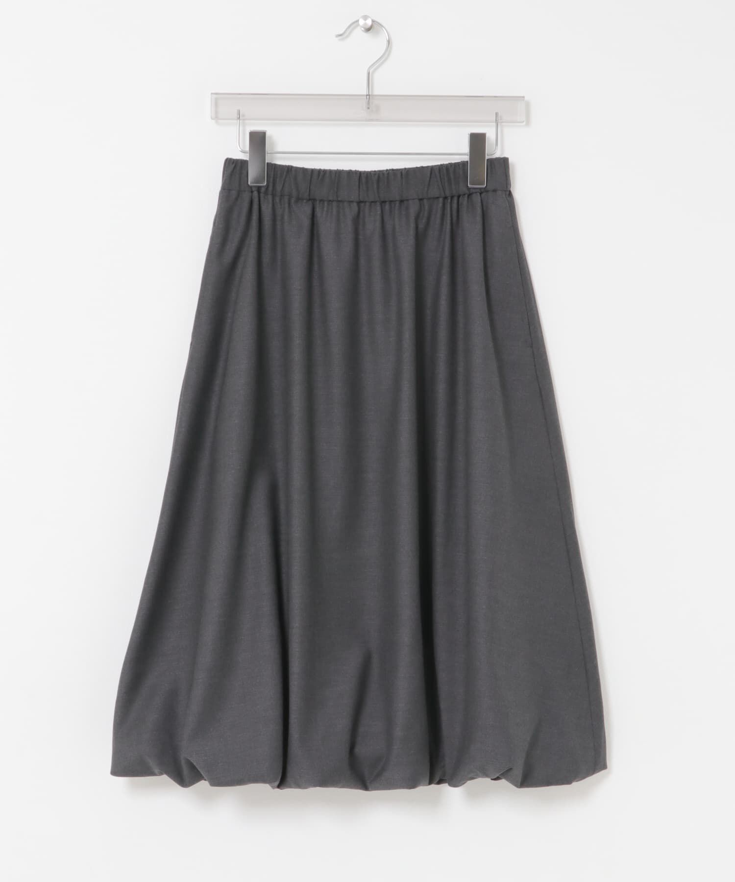 URBAN RESEARCH「『UR TECH SMOOTHLUXE』ウール混バルーンギャザースカート」|スカート|