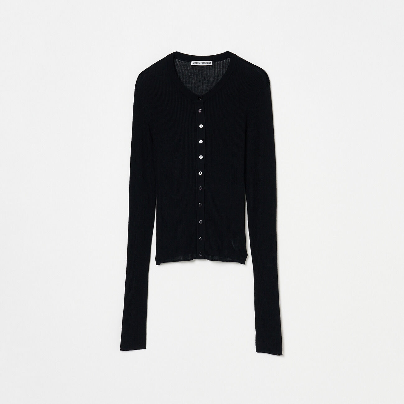  「NICENICE MOMENT LAYERED KNIT CARDIGAN」|ニット・セーター|